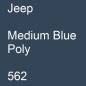 Preview: Jeep, Medium Blue Poly, 562.